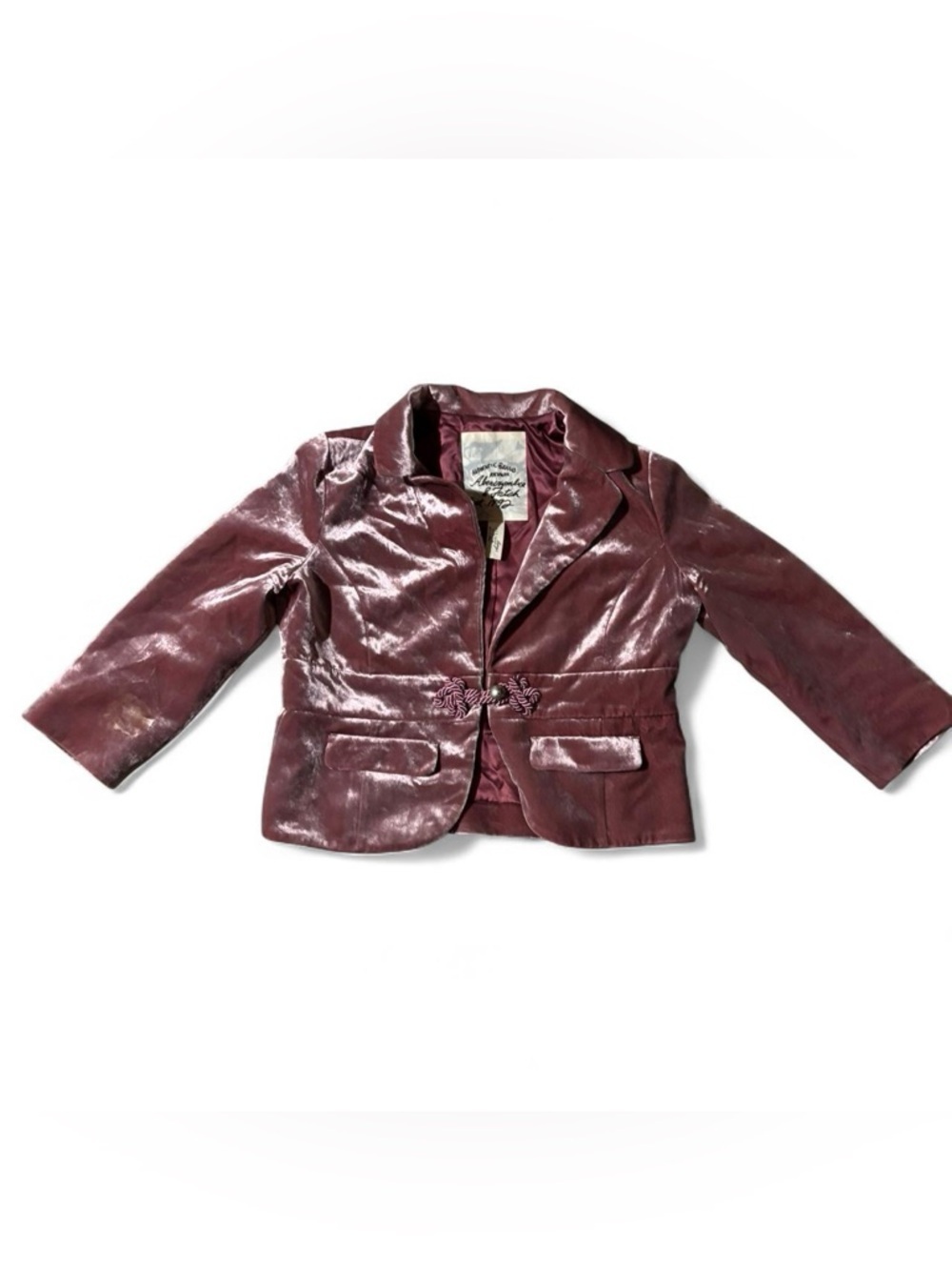 Vintage Abercrombie & Fitch Velvet Blazer Jacket